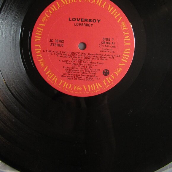 🇨🇦 Loverboy, Canadian rock band, Vintage, Vinyl, Album, Music, 80s, VG++ - Picture 3 of 7